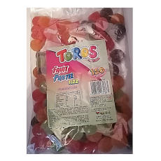 Toros Fruit Pastel Fizz - Assorted Flavours - 150 Piece